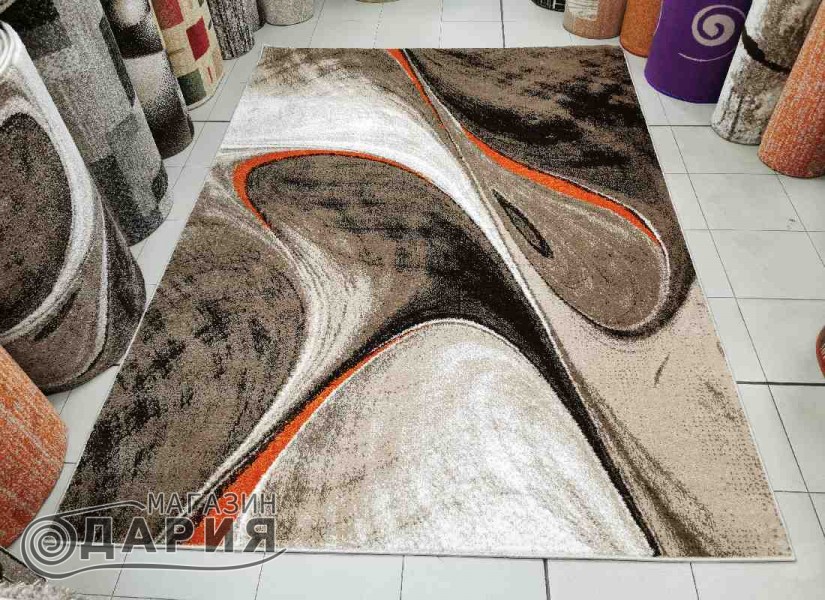 Тъкан килим MAGNOLIA 097 d.beige/orange